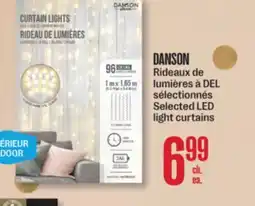 Jean Coutu DANSON Selected LED light curtains offer