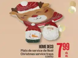 Jean Coutu HOME DECO Christmas service trays offer