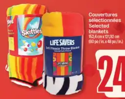 Jean Coutu SKITTLES, LIFE SAVERS Selected blankets offer