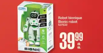 Jean Coutu Bionic robot offer