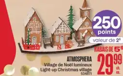 Jean Coutu ATMOSPHERA Light-up Christmas village offer