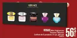 Jean Coutu VERSACE Mini fragrances Women 5-pc. gift set offer