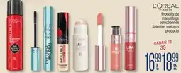 Jean Coutu L'ORÉAL PARIS Selected makeup products offer