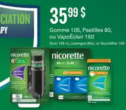 Jean Coutu NICORETTE offer