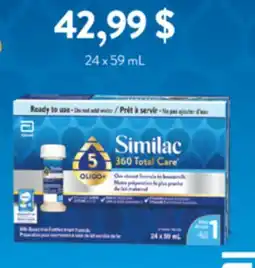 Jean Coutu SIMILAC 360 TOTAL CARE offer
