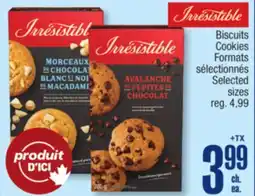 Jean Coutu IRRESISTIBLE Cookies offer