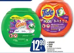 Jean Coutu DOWNY, GAIN, TIDE Selected laundry products offer