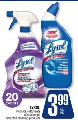 Jean Coutu LYSOL Selected cleaning products offer
