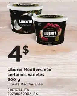 Provigo LIBERTÉ MÉDITERRANÉE , 500 g offer