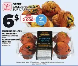 Provigo FARMER'S MARKET MUFFINS, 6 UN offer