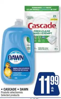 Jean Coutu CASCADE, DAWN Selected products offer