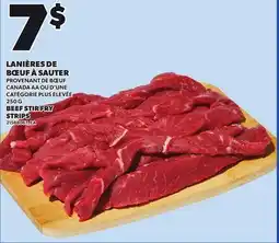 Provigo BEEF STIR FRY STRIPS, 250 G offer