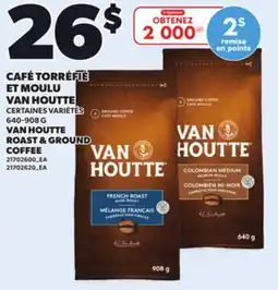 Provigo VAN HOUTTE ROAST & GROUND COFFEE, 640-908 G offer