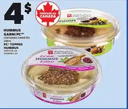 Provigo PC TOPPED HUMMUS, 280 G offer