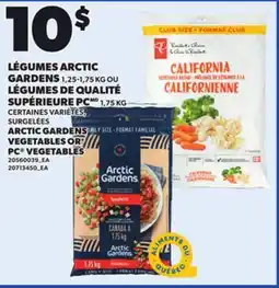 Provigo ARCTIC GARDENS VEGETABLES OR PC VEGETABLES, 1,25-1,75 KG offer