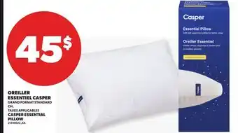 Provigo CASPER ESSENTIAL PILLOW offer
