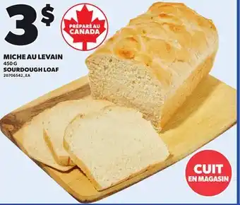 Provigo SOURDOUGH LOAF, 450 G offer