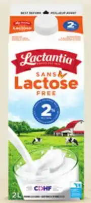 Provigo LACTANTIA LACTOSE-FREE MILK, 2 L offer