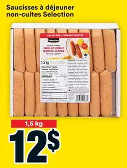 Super C Saucisses à déjeuner non-cuites Selection offer