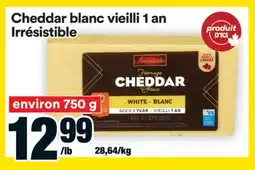 Super C Cheddar blanc vieilli 1 an Irrésistible offer