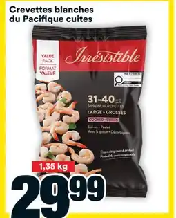 Super C Crevettes blanches du Pacifique cuites offer
