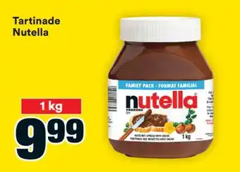 Super C Tartinade Nutella offer