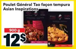 Super C Poulet Général Tao façon tempura Asian Inspirations offer