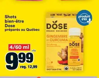 Super C Shots bien-être Dose offer