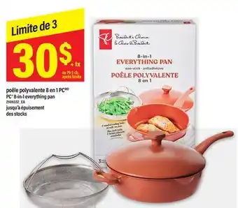 Maxi POÊLE POLYVALENTE 8 EN 1 PCMD | PC 8-IN-1 EVERYTHING PAN offer