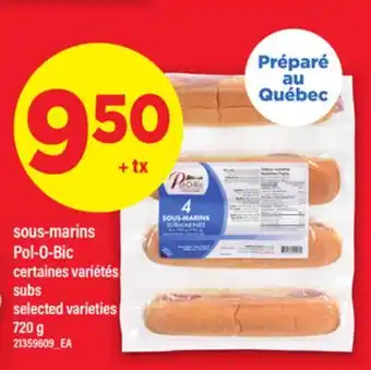 Maxi SOUS-MARINS POL-O-BIC | SUBS, 720 G offer