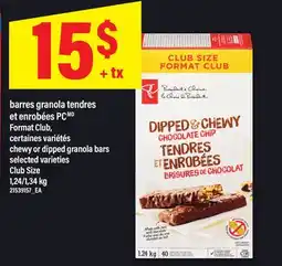 Maxi BARRES GRANOLA TENDRES ET ENROBÉES PC │ CHEWY OR DIPPED GRANOLA BARS, 1,24/1,34 kg offer