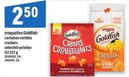 Maxi CRAQUELINS GOLDFISH | CRACKERS, 167-227 g offer