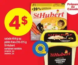 Maxi SALADE, 454 G OU PÂTÉS FRAIS, 235-275 G ST-HUBERT offer