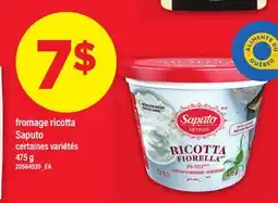Maxi FROMAGE RICOTTA SAPUTO, 475 g offer