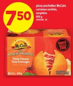 Maxi PIZZA POCHETTES MCCAIN, 600 G offer