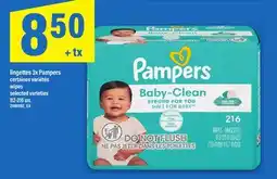 Maxi LINGETTES 3X PAMPERS | wipes, 112-216 un offer