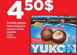 Maxi FRIANDISES GLACÉES YUKON CHAPMAN'S, 5-8 UN offer