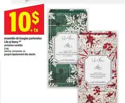 Maxi ensemble de bougies parfumées Life at Home MC, 3 un offer