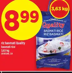 Maxi RIZ BASMATI QUALITY | BASMATI RICE, 3, 63 KG offer