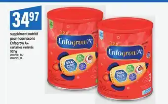 Maxi SUPPLÉMENT NUTRITIF POUR NOURRISSONS ENFAGROW A+, 907 G offer