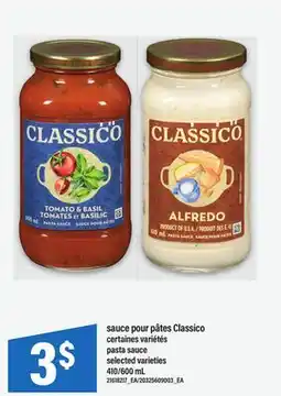 Maxi SAUCE POUR PÂTES CLASSICO | PASTA SAUCE, 410/600 ML offer