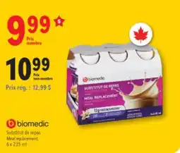Familiprix BIOMEDIC, Meal replacement, 6 x 235 ml offer