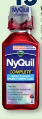 Familiprix Vicks NyQuil cold & flu liquid 236ml offer