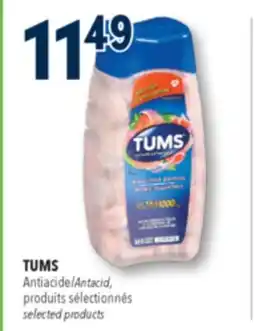 Familiprix Tums ultra strength 1000mg assorted berries antiacid 160un offer