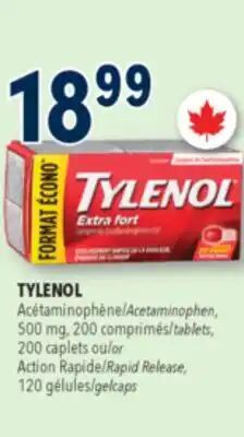 Familiprix TYLENOL Acetaminophen offer