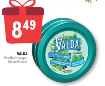 Familiprix VALDA, Lozenges, 50 units offer
