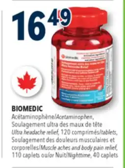 Familiprix Biomedic ibuprofen 200mg tablets 120un offer