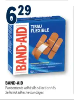 Familiprix BAND-AID, Selected adhesive bandages offer