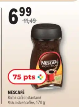 Familiprix NESCAFÉ Rich instant coffee offer