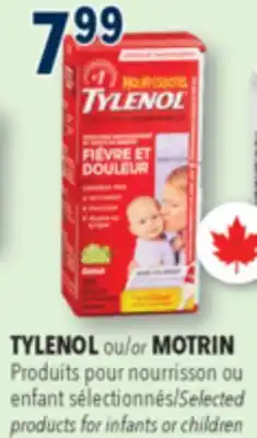 Familiprix Tylenol Infants fever & pain grape oral suspension 24ml offer